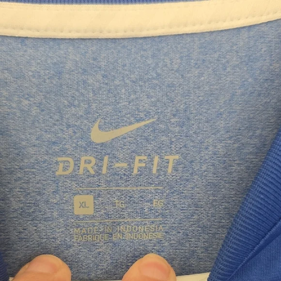 Nike Royal Blue Long Sleeve Top - Picture 3 of 3